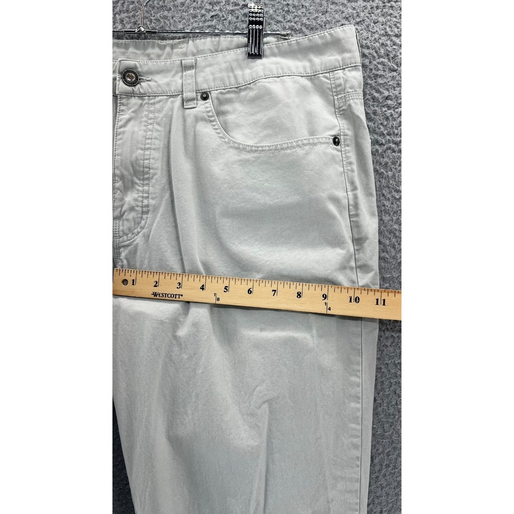 Patagonia Pants Mens Size 34 (Fit 34x30) Beige Off White Straight Leg Flat Front - Picture 5 of 13